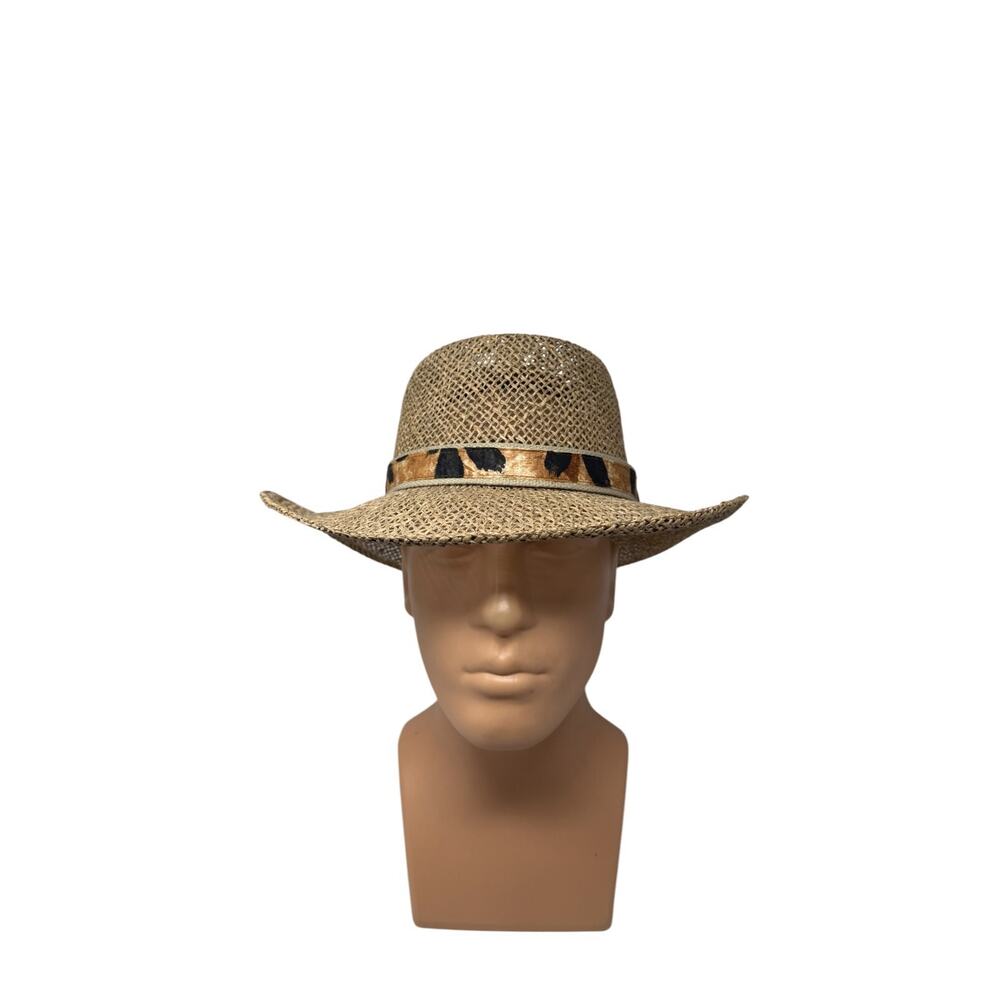 HEAD HEAD HEAD Summer Club Straw Hat Golf Beach Travel Made In Australia OSFM